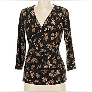 Elie Tahari 3/4 Sleeve Top